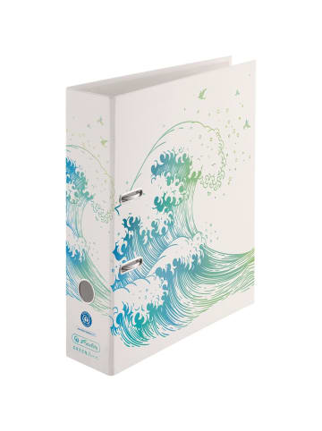 Motivordner maX.file A4 8cm Greenline Welle