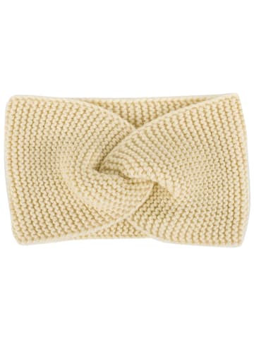 Strick Stirnband in Beige