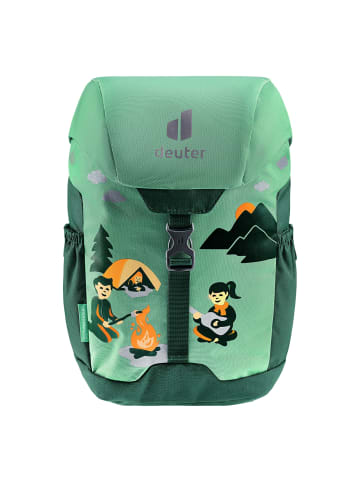 Kinderrucksack Schmusebär in Grün
