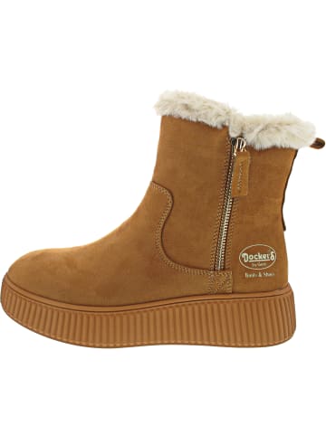 Stiefelette Braun