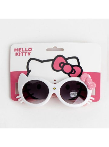 Hello Kitty Premium Sonnenbrille Mädchen UV-Schutz in Weiß