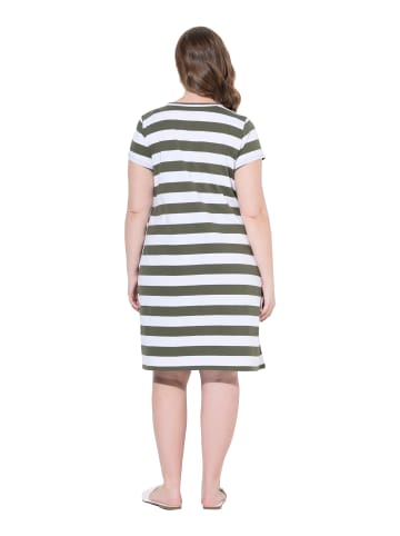 Nachthemd in olivgrau