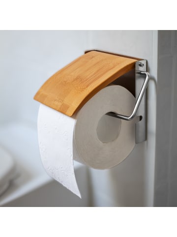 Toilettenpapierhalter Bambus in Natur
