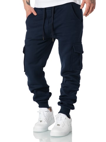 Sporthose JOHN in Navyblau