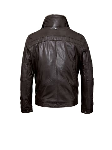 Lederjacke BUHEAVEN in dunkelbraun