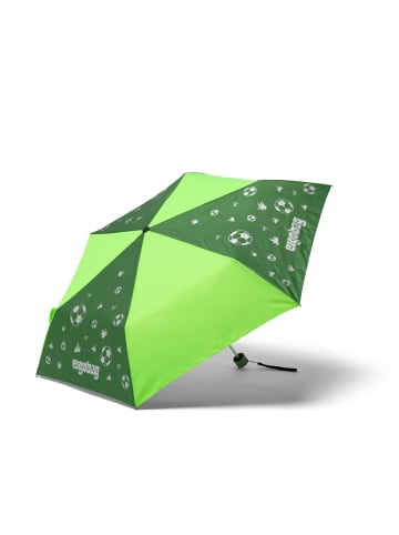 Regenschirm in Neon Grün