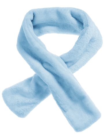 Kuschel-Fleece-Steckschal  in Bleu