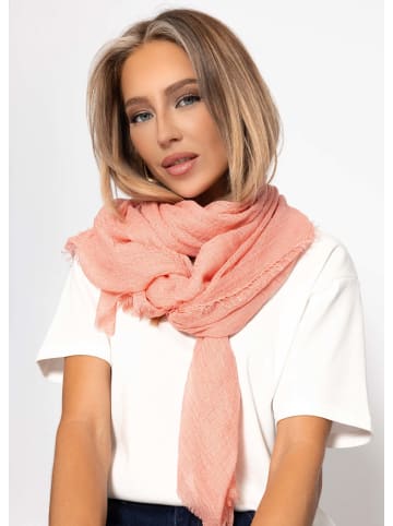 Musselin Schal in Rosa