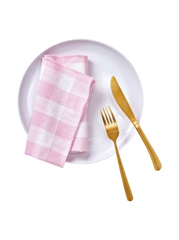 Butlers Serviette MEDLEY 4er-Set in Rosa