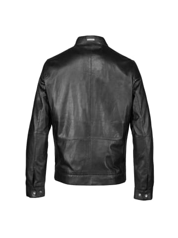 Lederjacke BUBORMIO in Schwarz