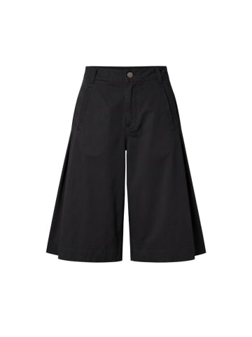 Schwarz Baumwolle Damen Shorts