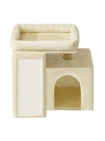 Katzenbaum Clawfy in Beige - (B)39.2 x (H)46.4 x (T)51 cm