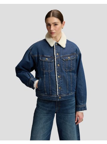 Jeansjacke Relaxed Sherpa Rider in Dandy