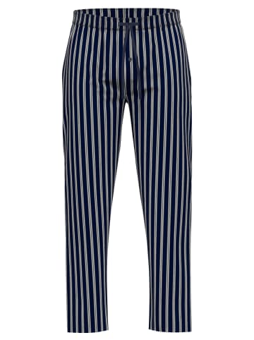Lange-Hose Florenz in blau-mittel-Streifen