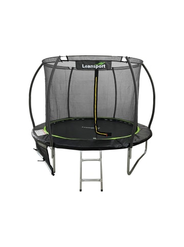 LEAN Sport Max 10ft Trampolin Schwarz-Grün