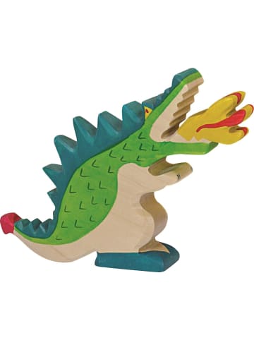 Drache aus Holz - grün - ab 3 Jahren