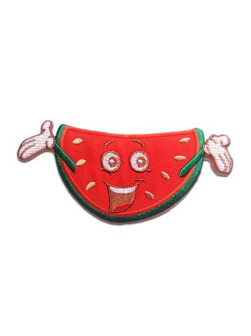 Wassermelone Frucht ObstApplikation Bügelbild inRot