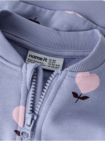 Sweatjacke Nmfolinias in lavender icing