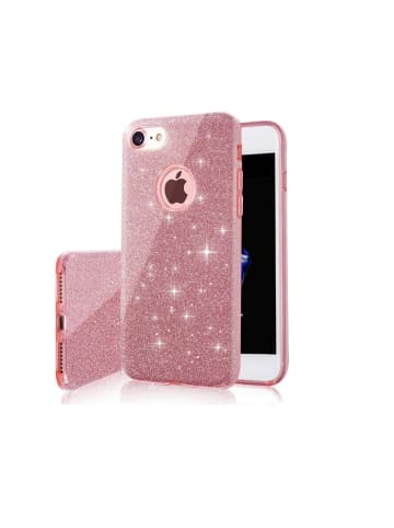 TFO Glitter 3in1 Kompatibel mit  iPhone 18 Pro / 17 Pro Rosa in Rosa
