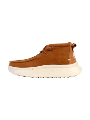 Wendy Peak Hi Suede – Hohe Sneaker aus Leder Braun