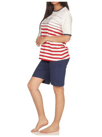 ShortyPyjama kurzarm - 44878 in rot