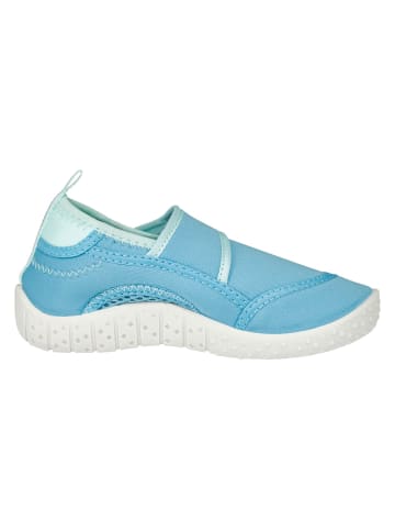 Aqua-Schuh Klettverschluss in blau