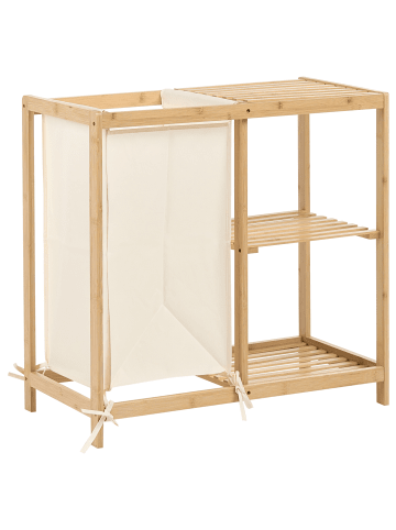 Badezimmerschrank PUILAR in Braun - (W) 68 x (H) 65 x (L) 33 cm