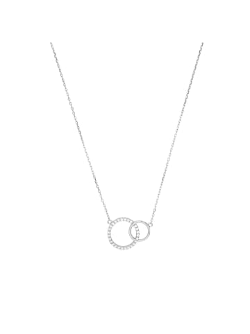 Kette mit Anhänger Silber 925, rhodiniert in Silber