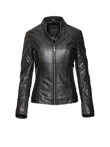 Damen Lederjacke aus weichem Leder BULady-144 in Black