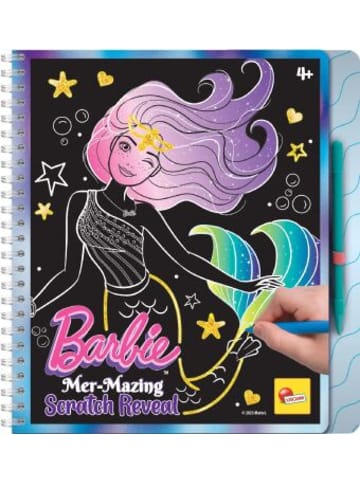 Papeterie/PBS - Barbie Sketch Book Mer-Mazing Scratch Reveal (In Display of 12
