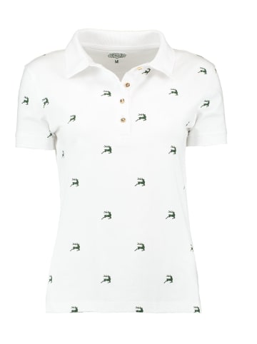 Poloshirt Qimira in weiß