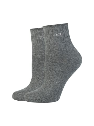 Kurzsocken daily crystal 2er Pack grey melange