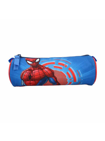 Spiderman Federmappe Stifteetui Praktische Stifttasche für die Schule in Blau