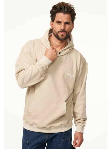 Kapuzenpullover - S2ANSAN Oversize Hoodie mit Button Sweater in Stone
