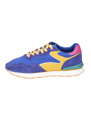 Sportlicher Schnürschuh in blau