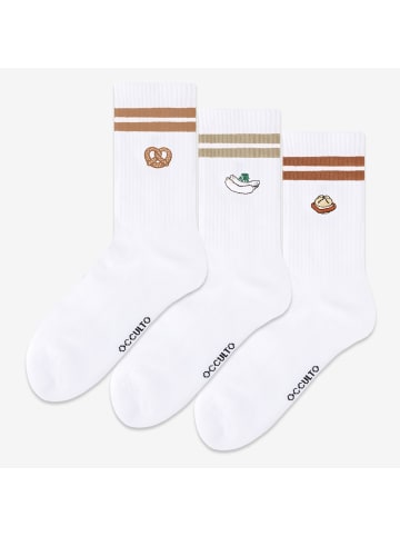 3er Pack Essens Motiv Tennissocken Gusto in Bayern