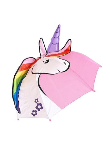 Regenschirm 3D in Rosa