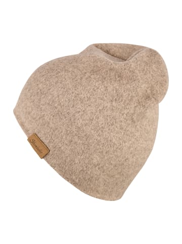 Beanie Melange in braun mel.