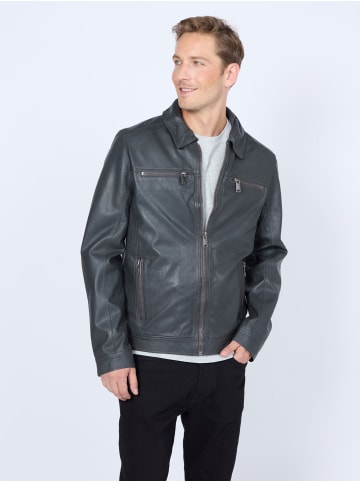 Lederjacke 31021630 in anthrazit