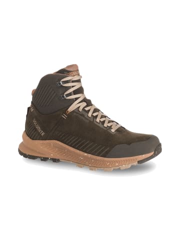 SHOES "Carezza Leather Mid WP" in brown