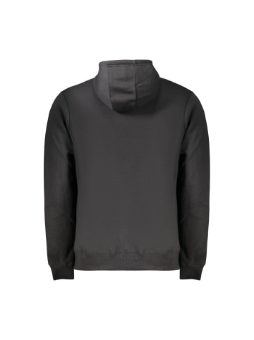 Schwarz Baumwolle Herren Sweatshirt