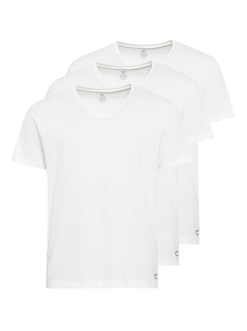 V-Neck Unterhemd/-Shirt im 3-er Pack in Creme