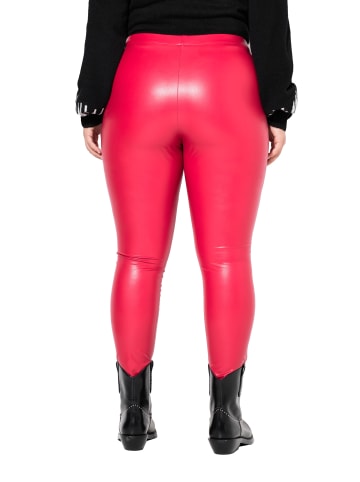 Leggings in ziegelrot