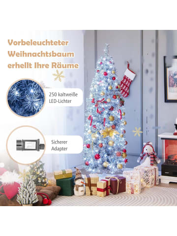 Künstlicher Weihnachtsbaum LED in Weiß