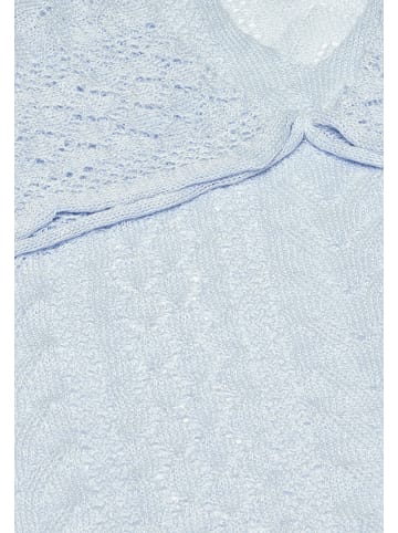 Women Pullunder in Hellblau Melange