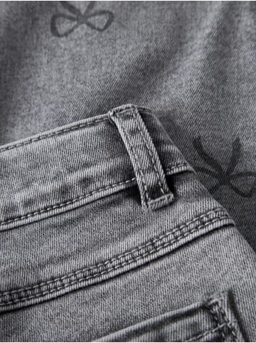 Jeans Herzchenprint NMFBELLA MOM SHAPED JEANS in light grey denim