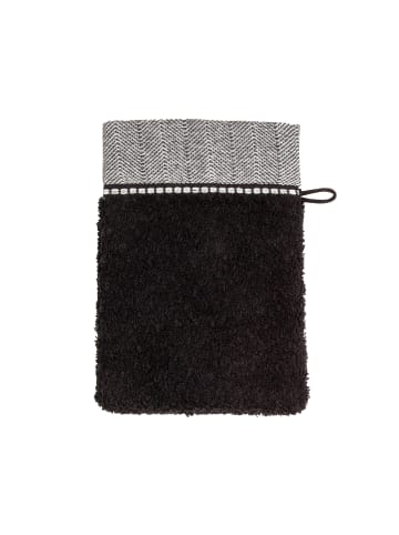 Waschhandschuh Brooklyn in black