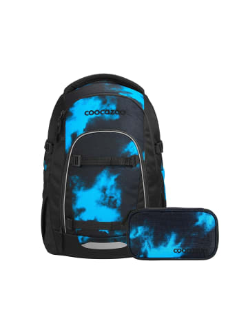 Schulrucksack-Set MATE "Mystic Clouds" 2-tlg. in Schwarz/Blau