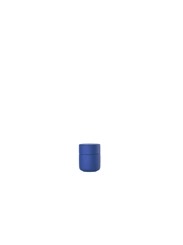 Gefäß mit Deckel Ume in Indigo Blue