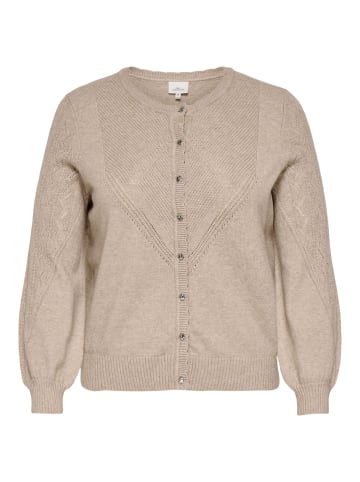 Strickjacke in Mocha Meringue 1
